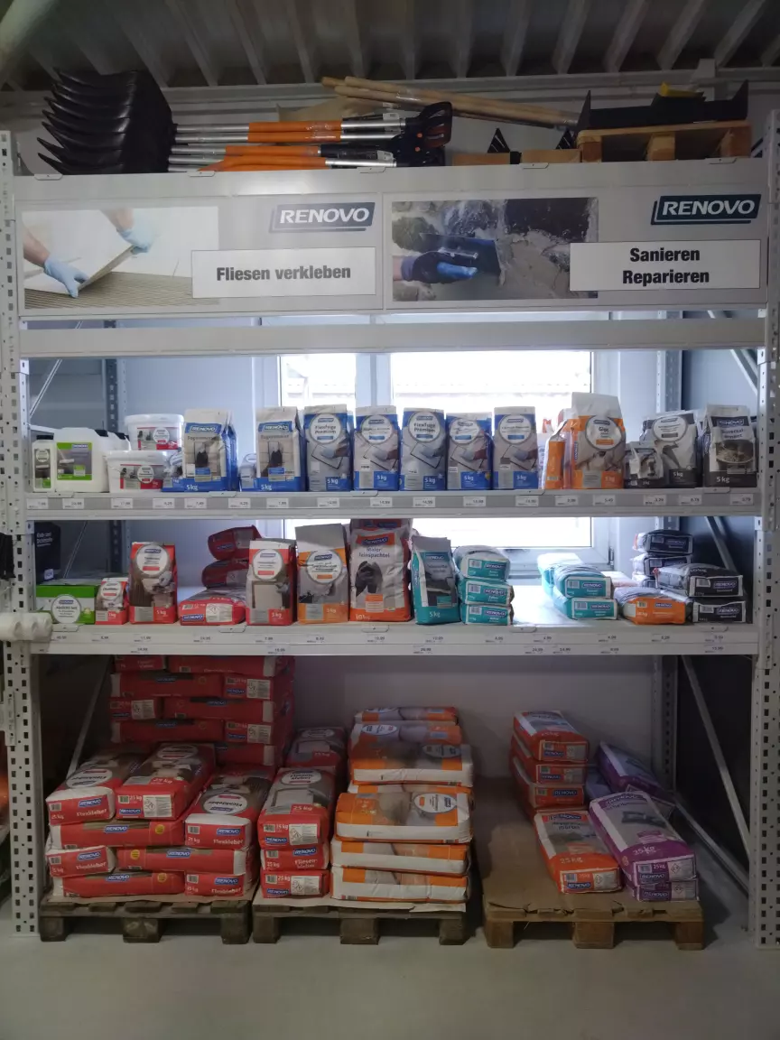 Sortiment: Baustoffe Sortiment: Baustoffe